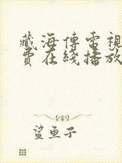 藏海传电视剧免费在线播放