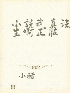 小说我真没想重生啊正版