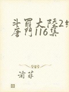 斗罗大陆2绝世唐门116集