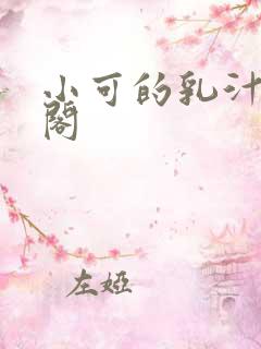 小可的乳汁笔趣阁