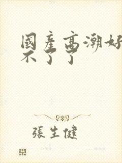 国产高潮好爽受不了了