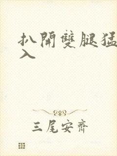 扒开双腿猛的进入