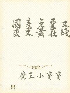 国产免费又色又爽又黄在线观看