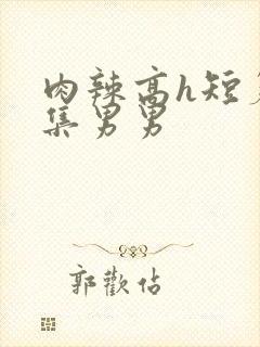 肉辣高h短篇合集男男