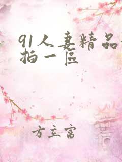 91人妻精品偷拍一区