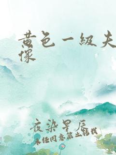 黄色一级夫妻录像