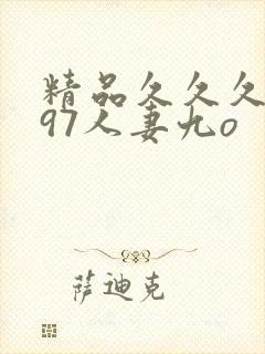 精品久久久久久97人妻九o