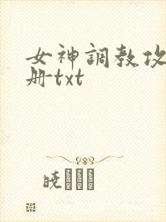 女神调教攻略手册txt