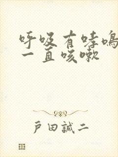 呼吸有哮鸣音还一直咳嗽