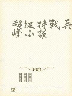 超级特战兵王张峰小说