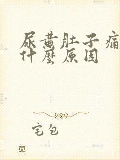 尿黄肚子痛腰痛什么原因