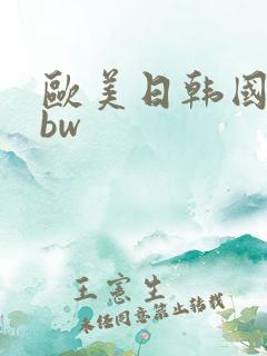 欧美日韩国产bbw