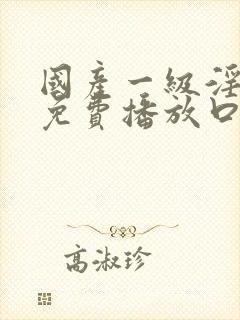 国产一级淫片a免费播放口之