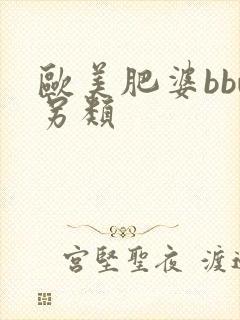 欧美肥婆bbw另类