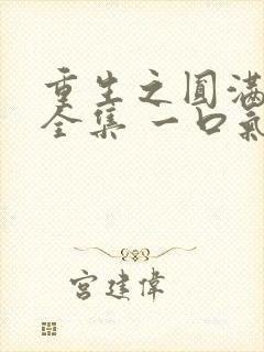 重生之圆满人生全集 一口气