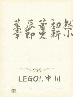 叶辰萧初然最新章节更新小说