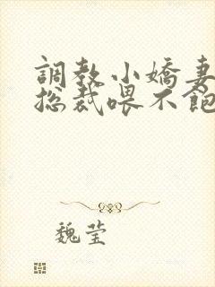 调教小娇妻恶魔总裁喂不饱