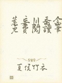 叶妄川乔念小说免费阅读笔趣阁