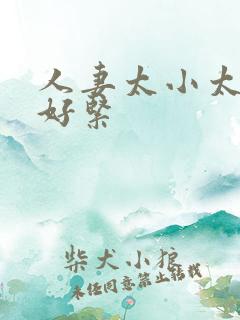 人妻太小太嫩了好紧