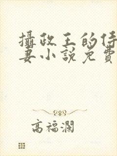 摄政王的侍爱逃妻小说免费阅读