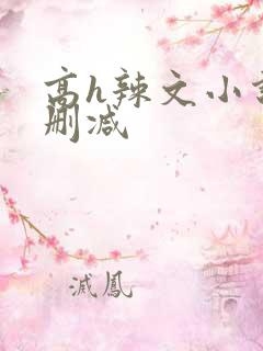 高h辣文小说未删减