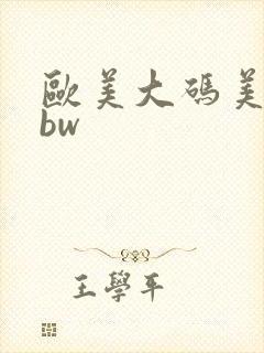 欧美大码美女bbw