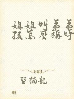 姐姐叫弟弟的小孩怎么称呼