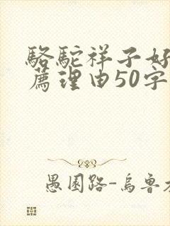 骆驼祥子好书推荐理由50字