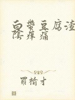 白带豆腐渣状外阴痒痛