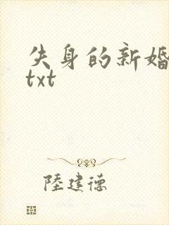 失身的新婚少妇txt