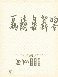 夏连月贺昀州笔趣阁最新章节列表