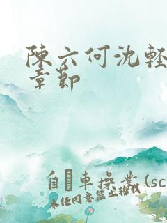 陈六何沈轻舞结章节