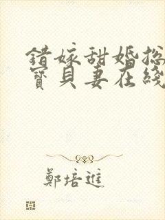 错嫁甜婚总裁的宝贝妻在线读