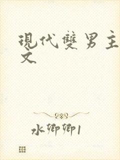 现代双男主生子文