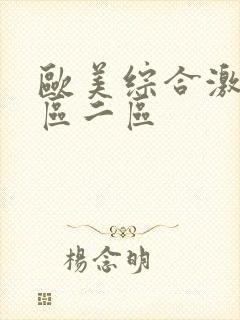 欧美综合激情一区二区