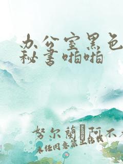 办公室黑色丝袜秘书啪啪