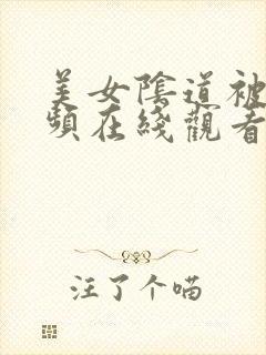 美女阴道被插视频在线观看