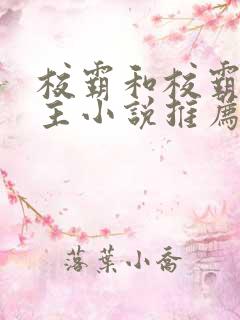 校霸和校霸双男主小说推荐