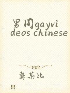 男同gayvideos chinese