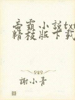 帝霸小说txt精校版下载