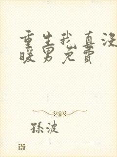 重生我真没想当暖男免费