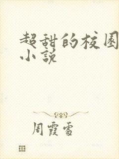 超甜的校园言情小说