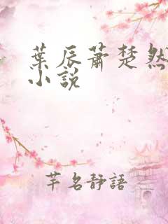 叶辰萧楚然免费小说