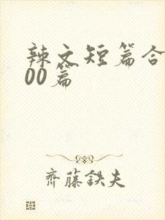 辣文短篇合集500篇