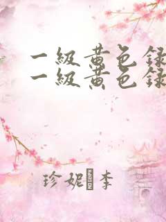 一级黄色录像,一级黄色录像