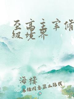 至高主宰修炼等级境界