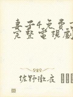 妻子4免费高清完整电视剧