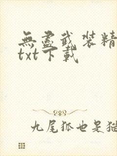 无尽武装精校版txt下载