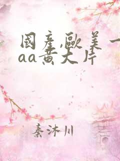 国产,欧美一级aa黄大片