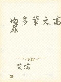 肉多荤文高h灌尿